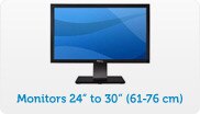 Monitors 61-76 cm (24''-30'')